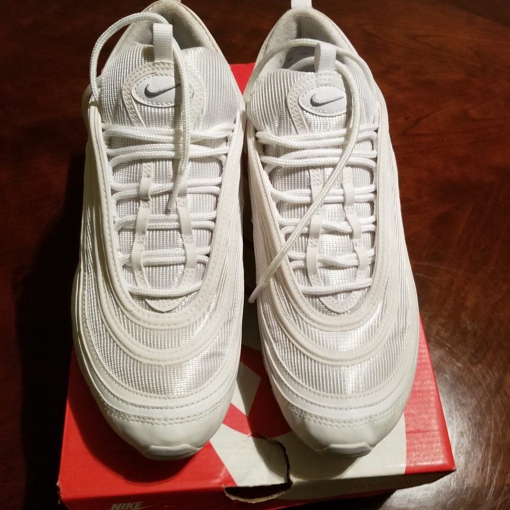 Nike Air Max 97 Triple White Sneakers